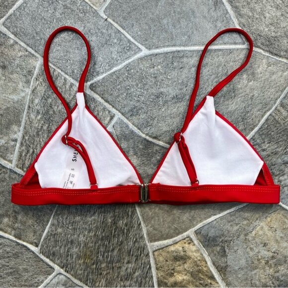 SHEIN Triangle Bikini Top - Picture 2 of 8